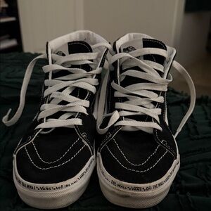 Vans Classic Black and White High-Tops